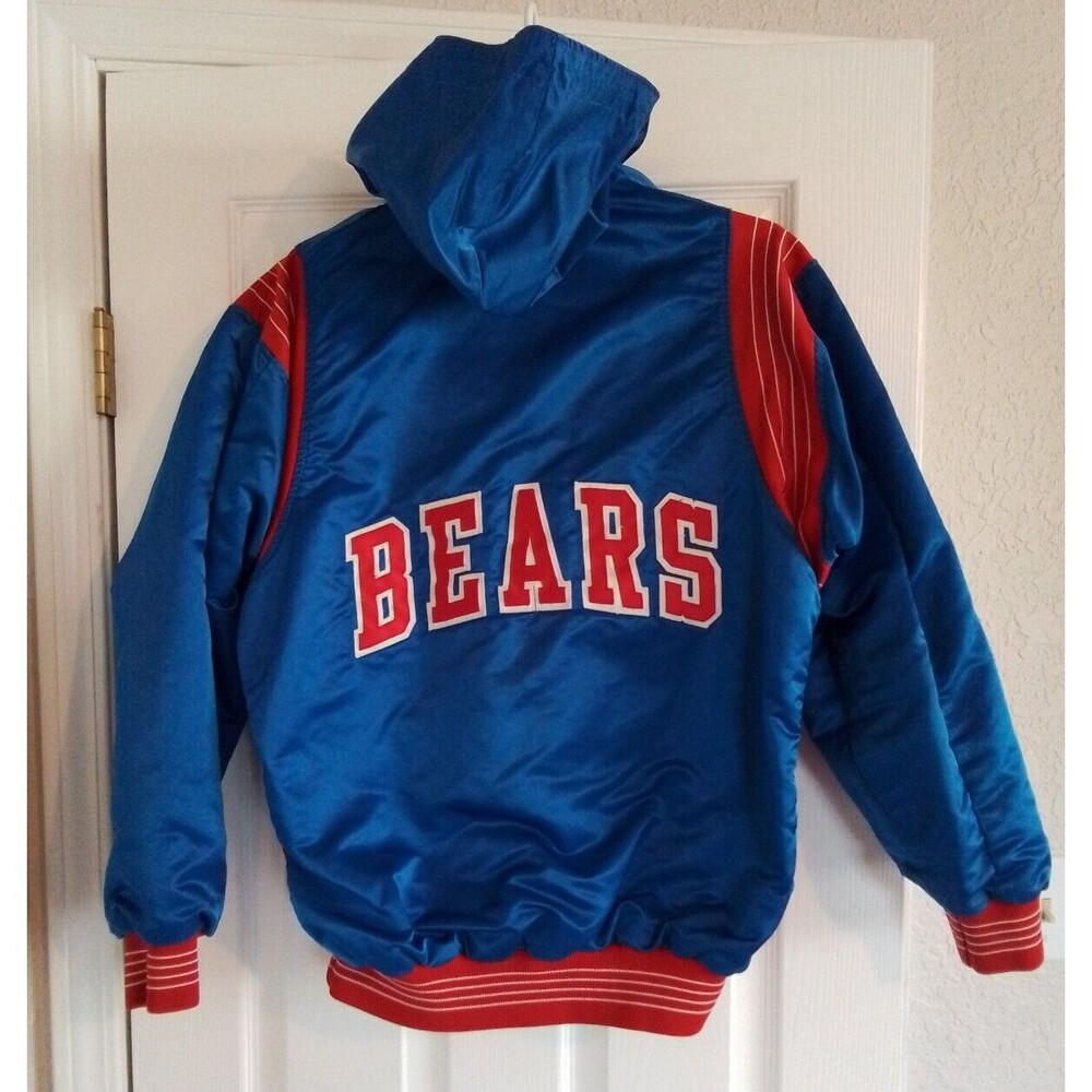 Vintage Wrestling Warm Ups Top & Bottoms Bears 1980's Quality Blue Red Retro - Picture 3 of 11